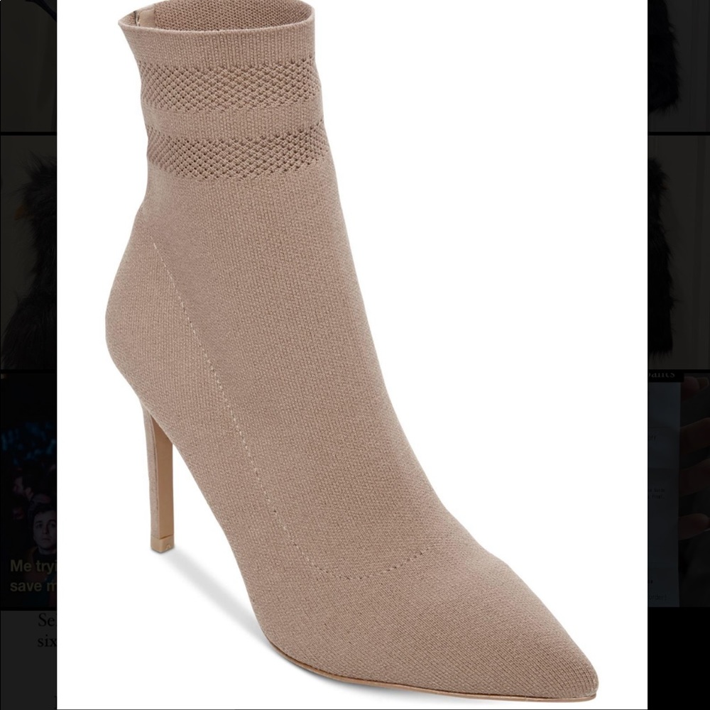 Steve Madden Cookie Sock bootie heel